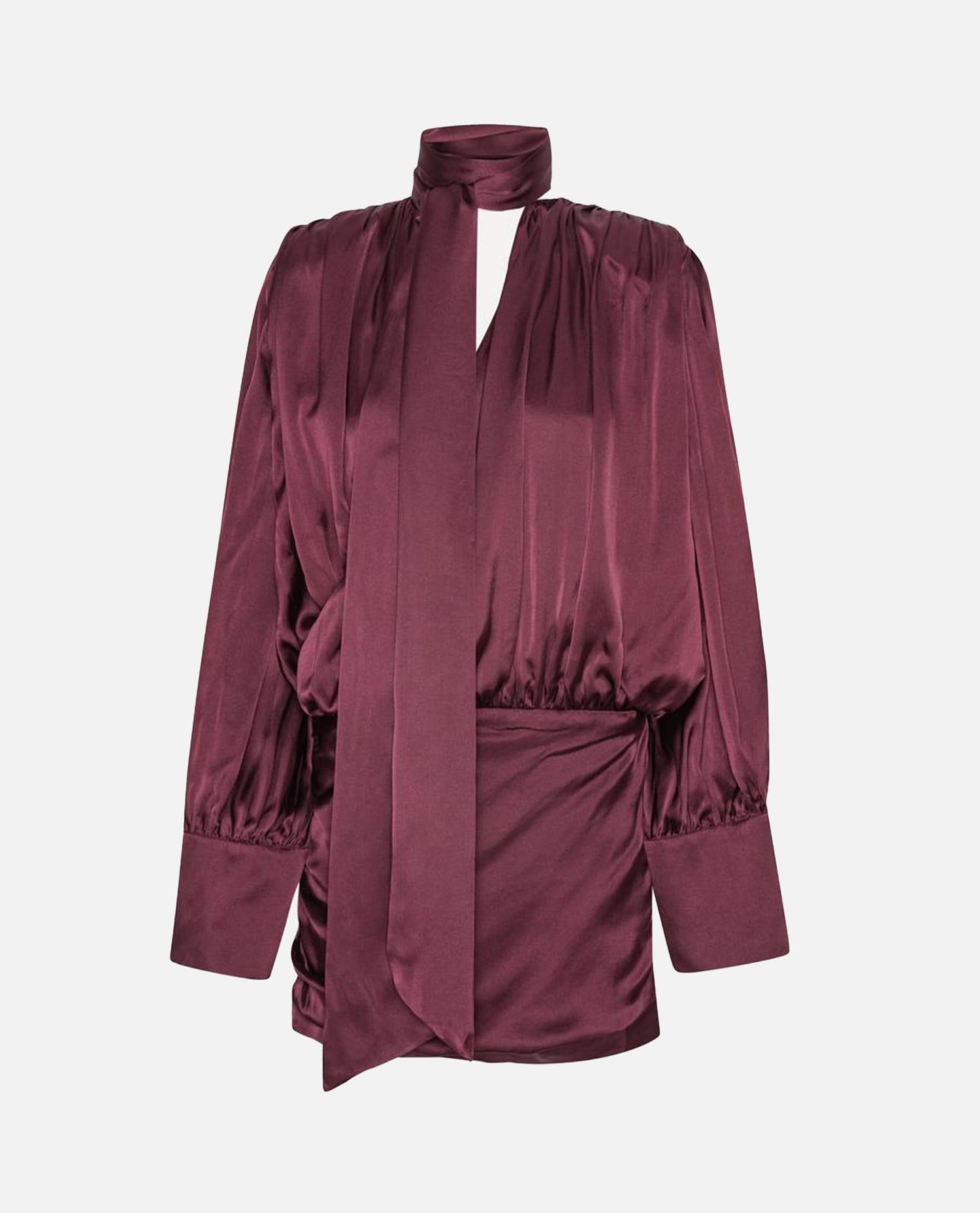 rotate by birger christensen silk dress