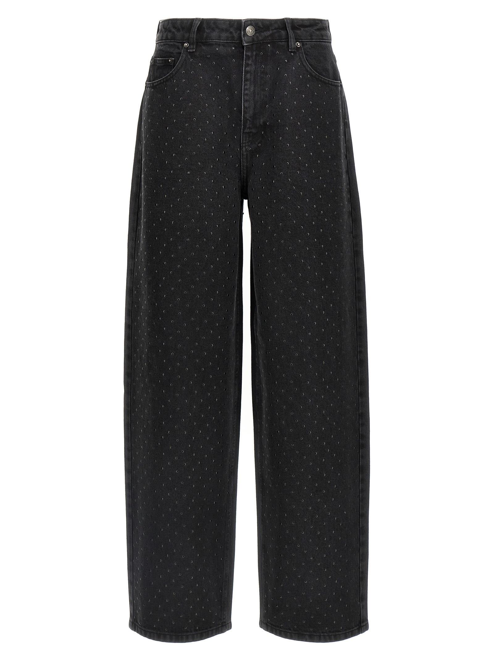 rotate by birger christensen studded jeans