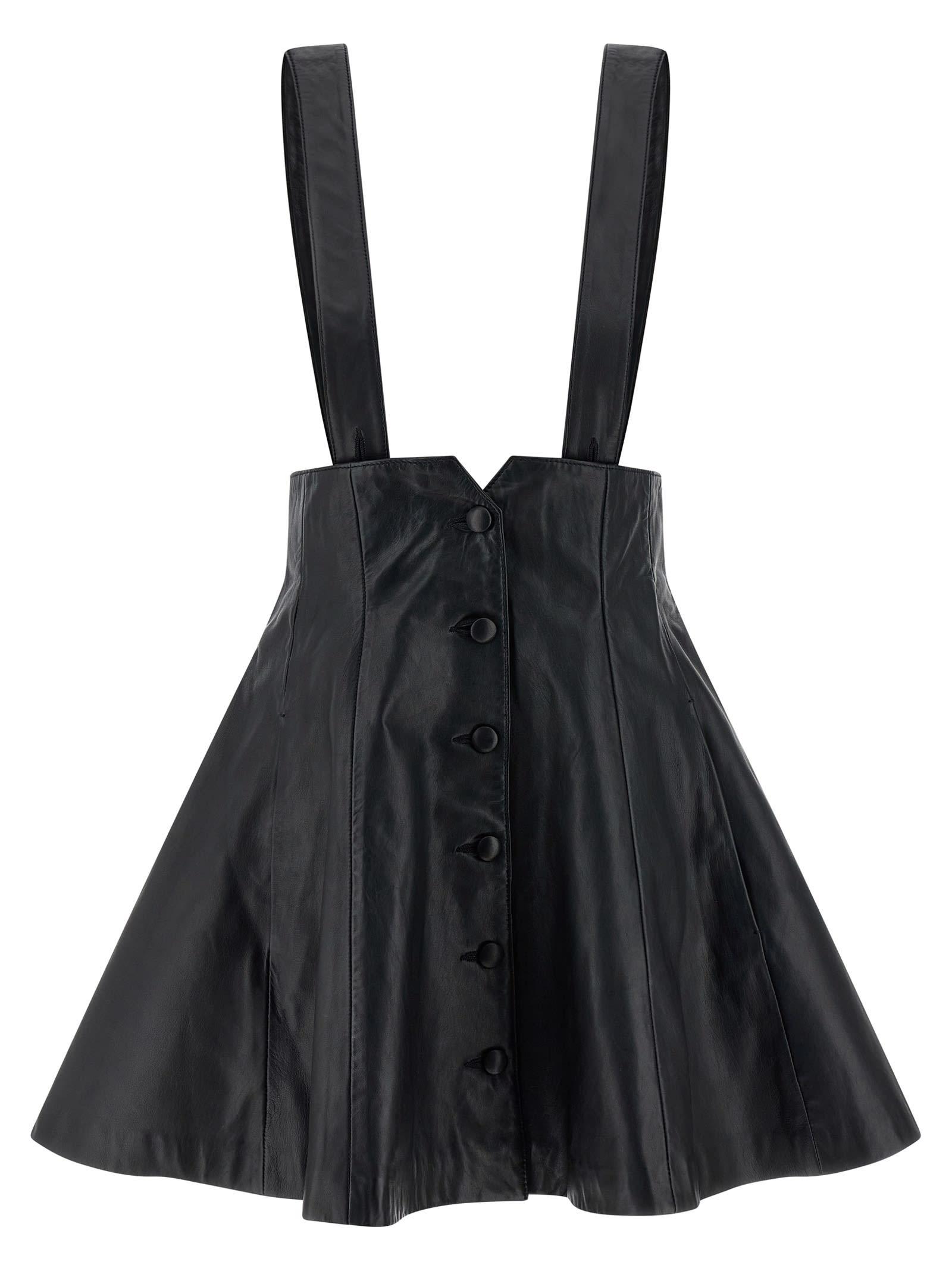 rotate by birger christensen suspender skirt
