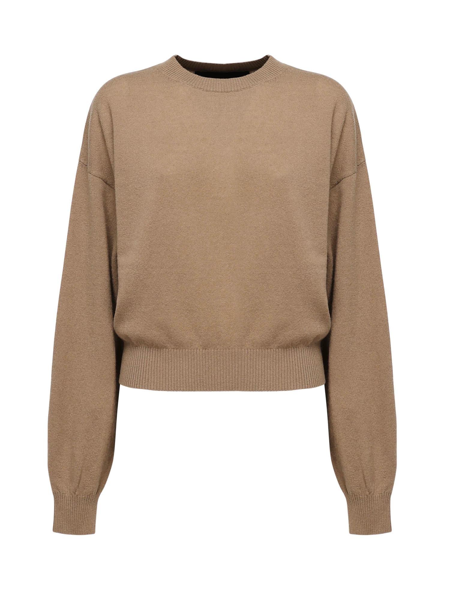 rotate by birger christensen sweater with lettering logo