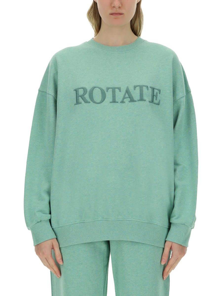 rotate by birger christensen sweatshirt with logo