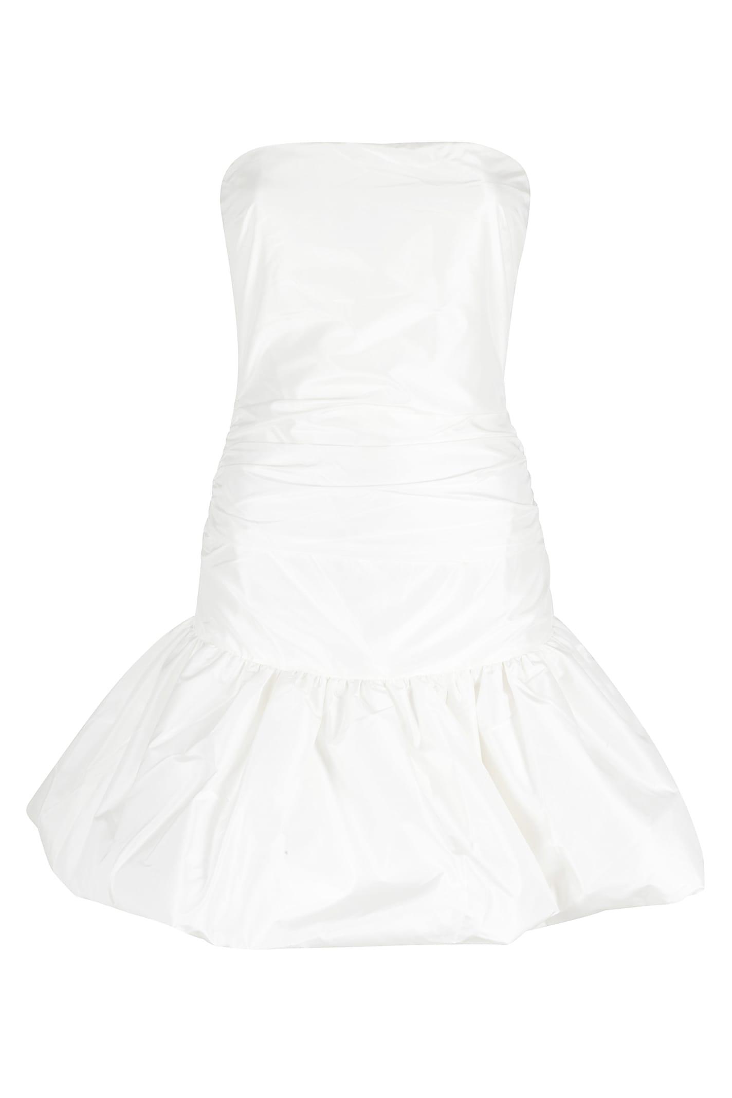 rotate by birger christensen taffeta baloon dress