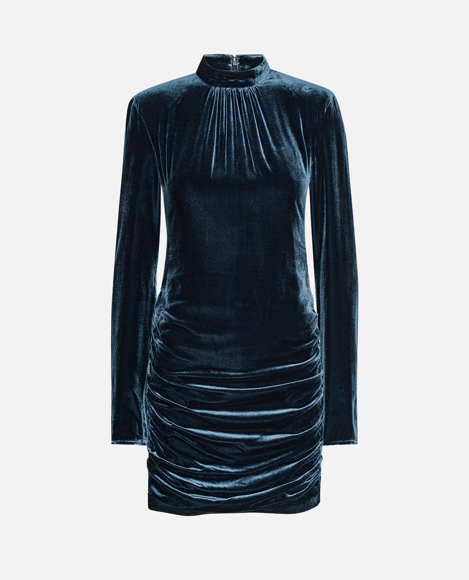 rotate by birger christensen velvet dress