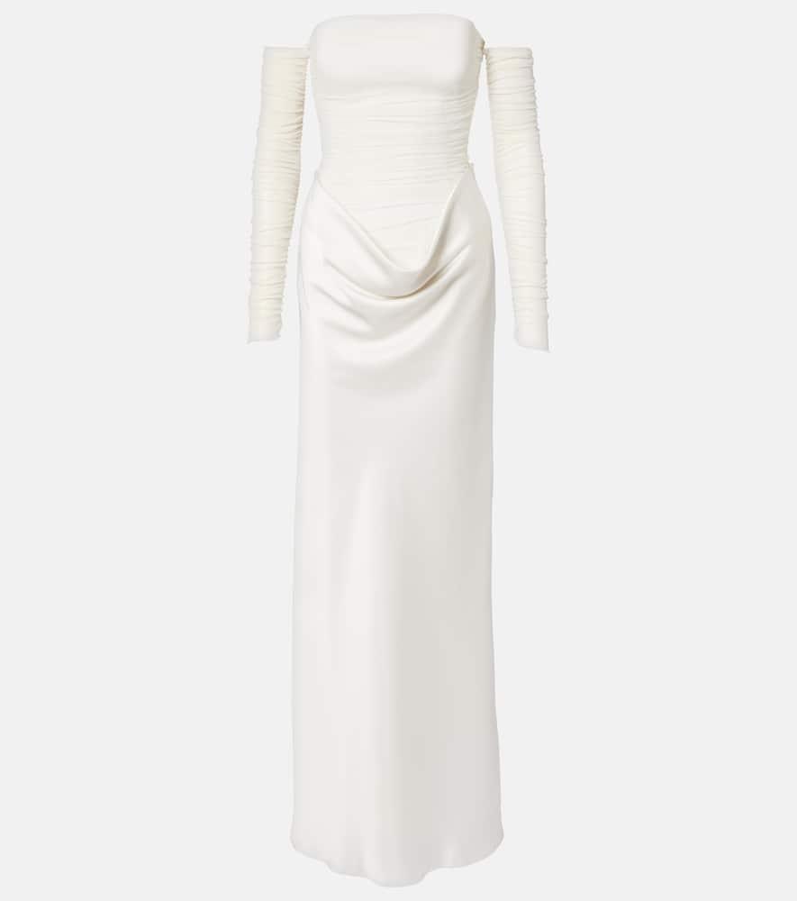 rotate donatella draped gown