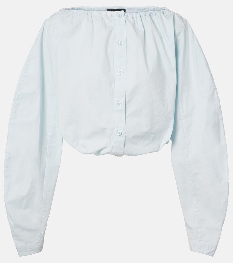 rotate gathered cotton