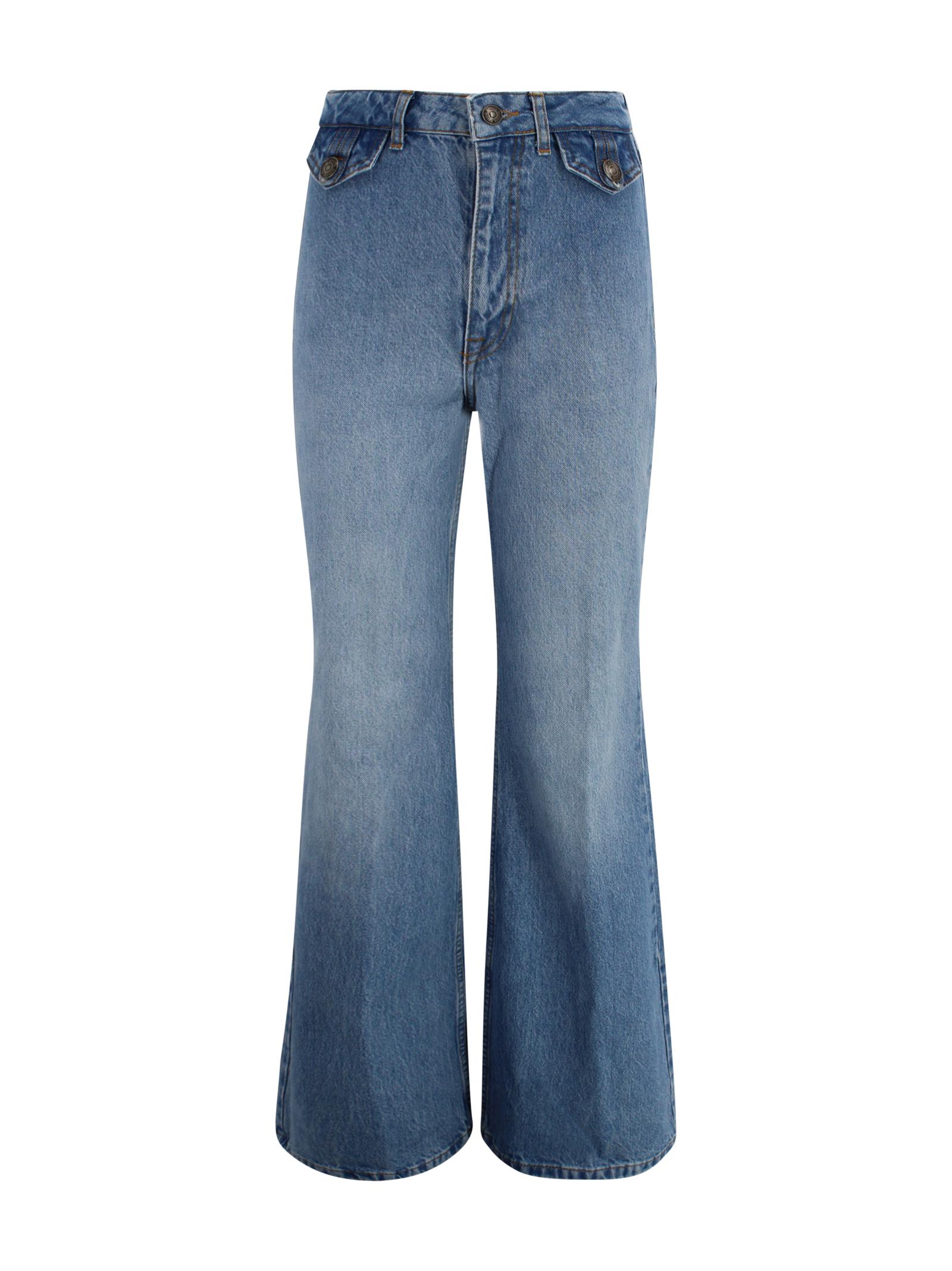 rotate jeans denim cotton - women