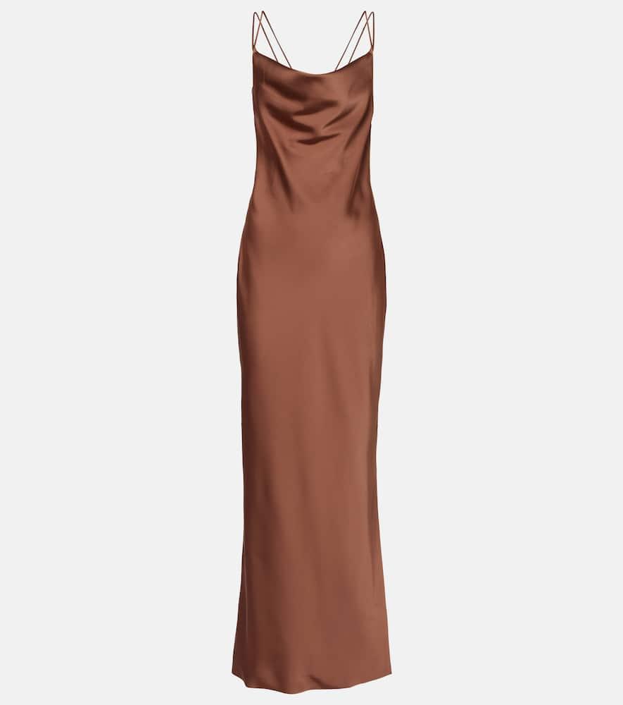 rotate satin gown