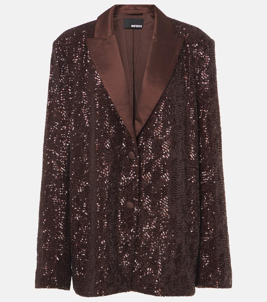 rotate sequined blazer