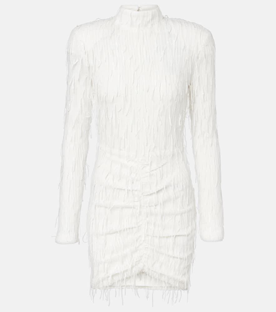 rotate sequined minidress