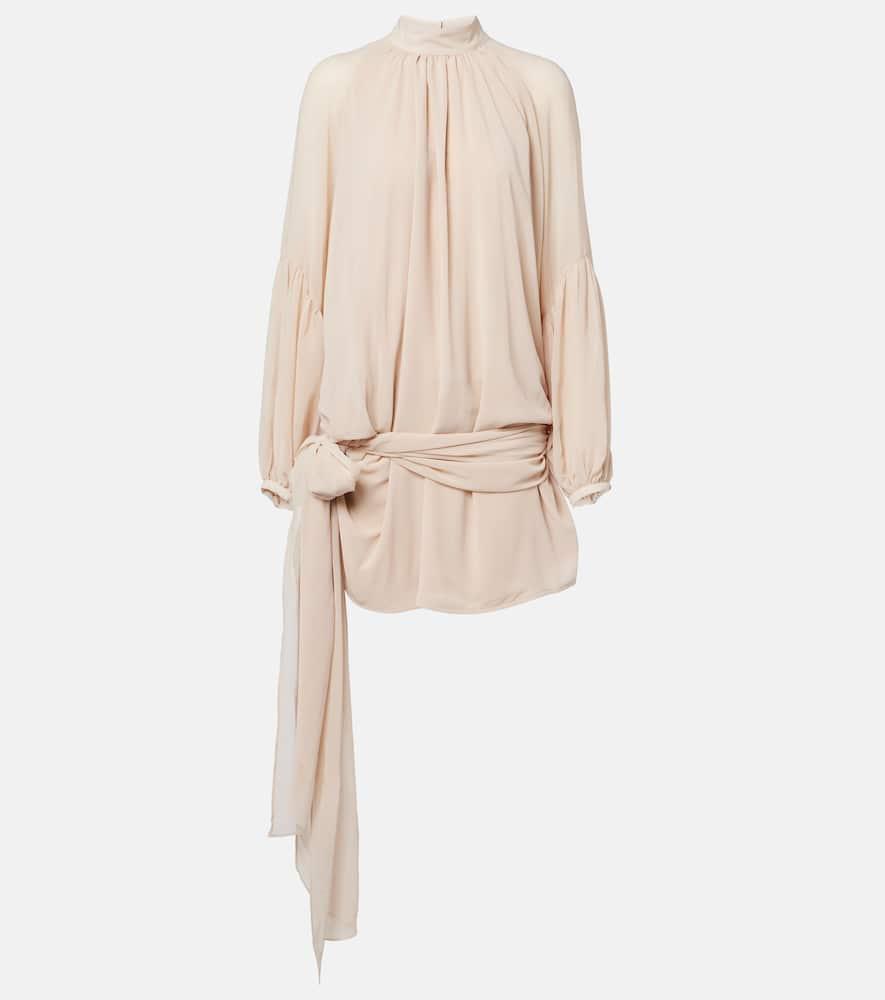 rotate tasha chiffon minidress