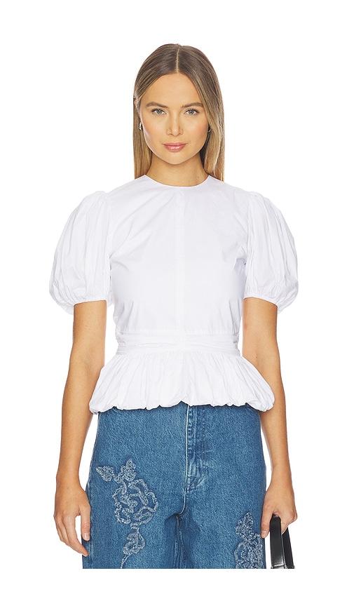 rotate top with puffsleeves in white.