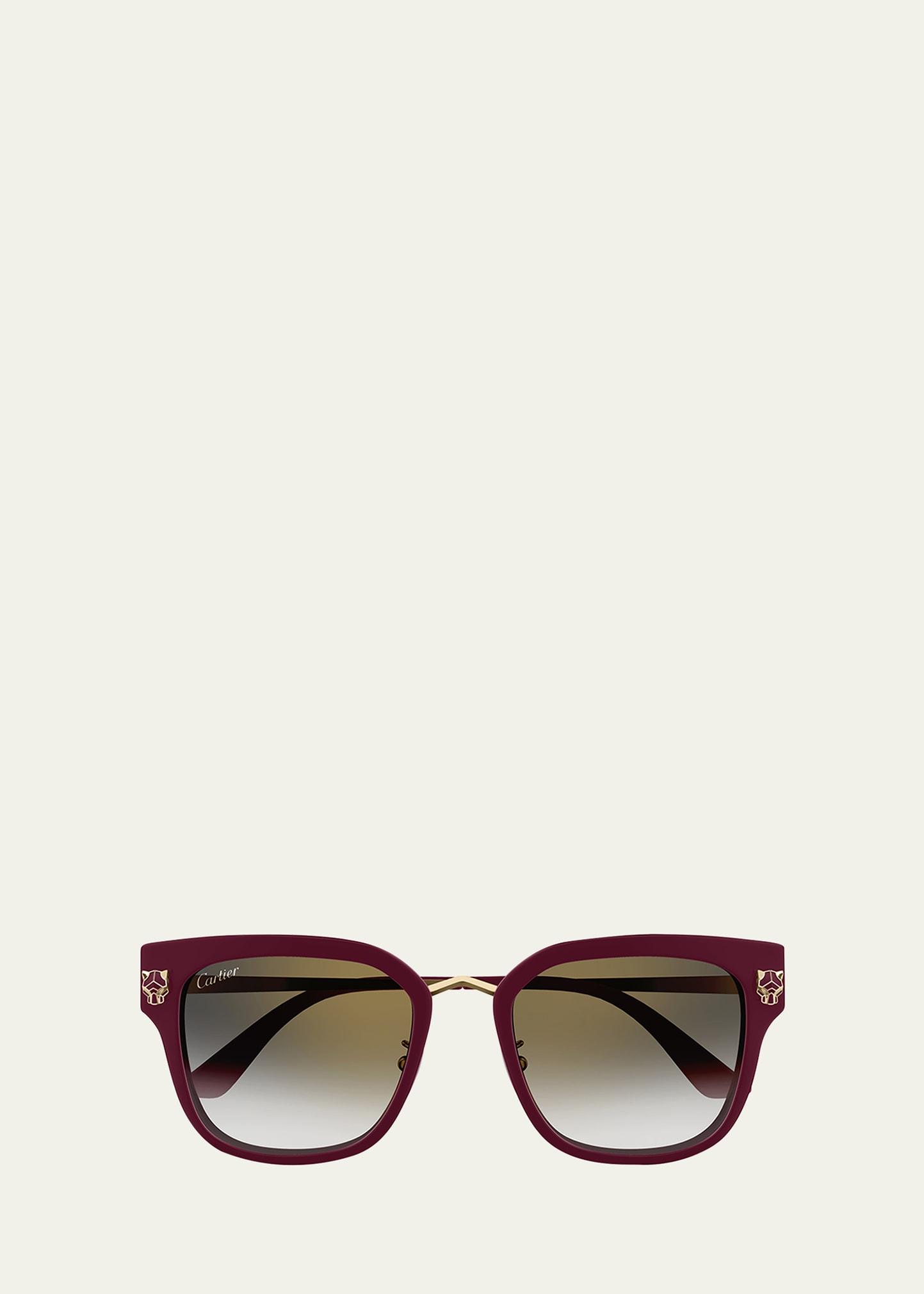 round acetate sunglasses