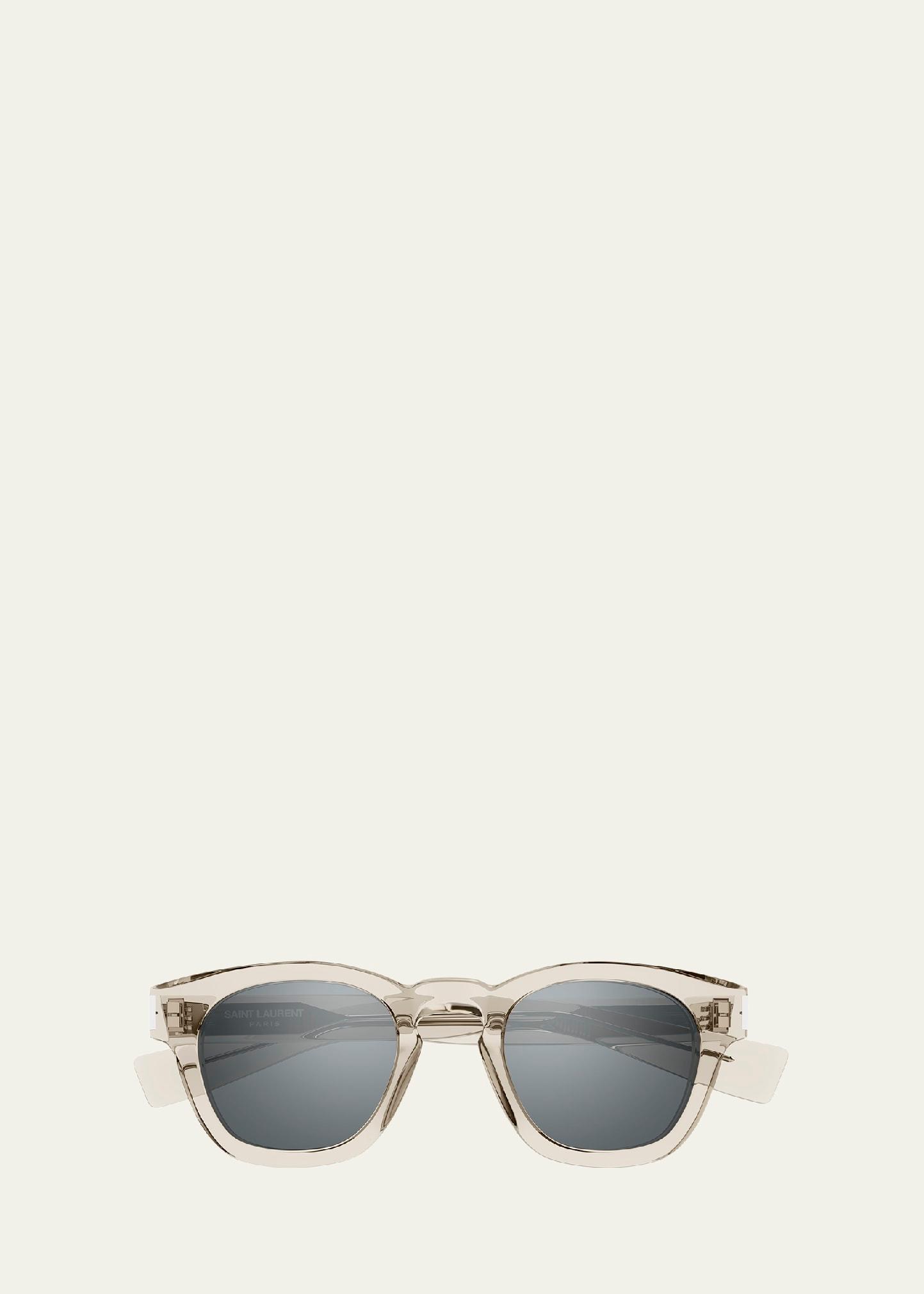 round acetate sunglasses