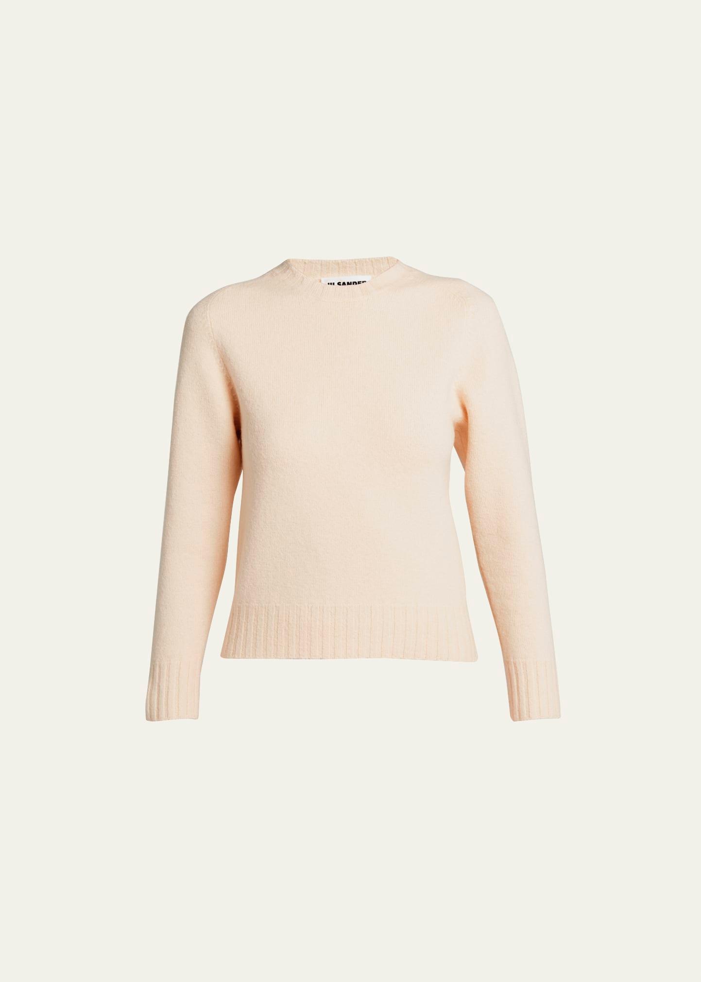 round-neck wool sweater