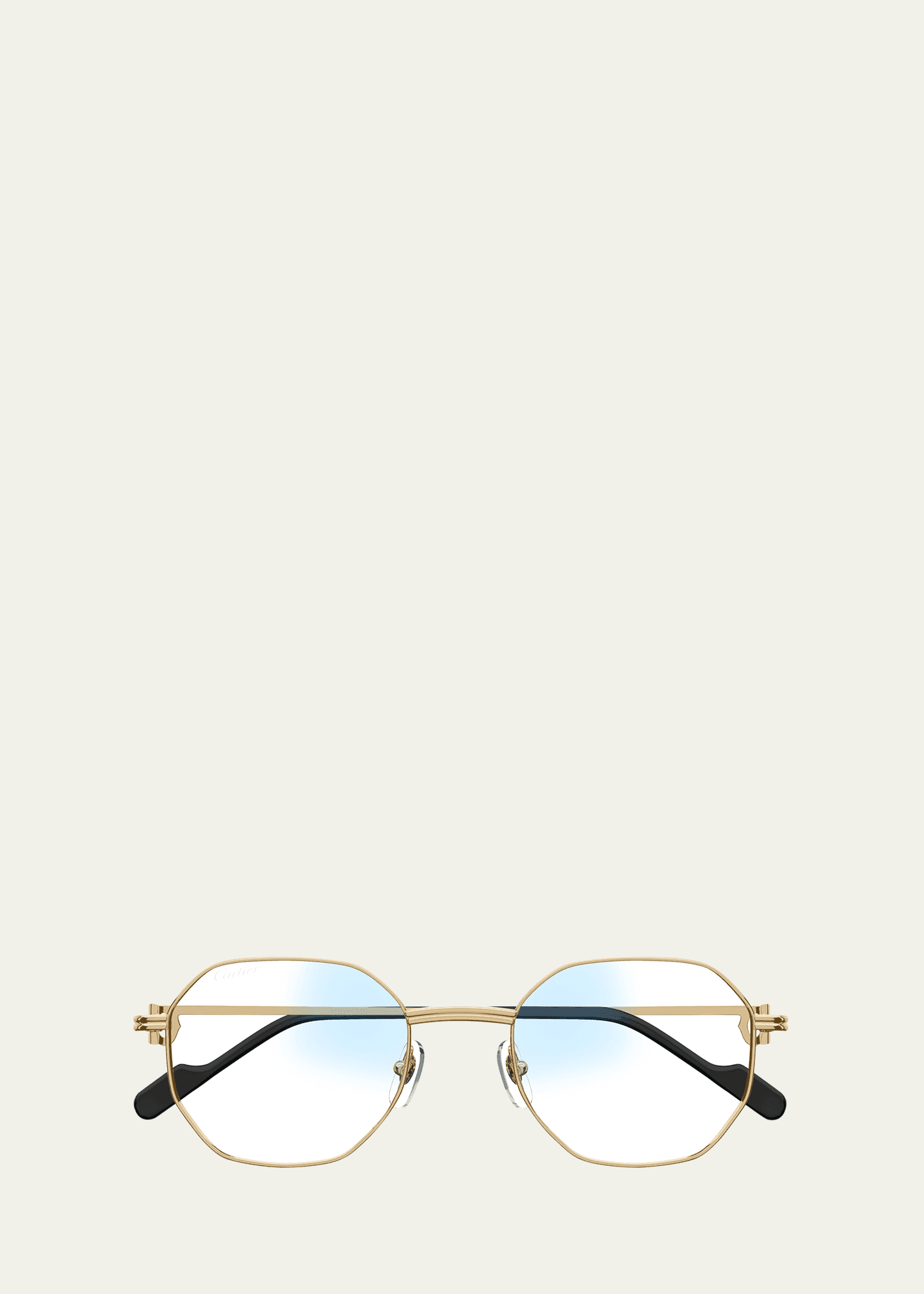 round photochromic metal sunglasses