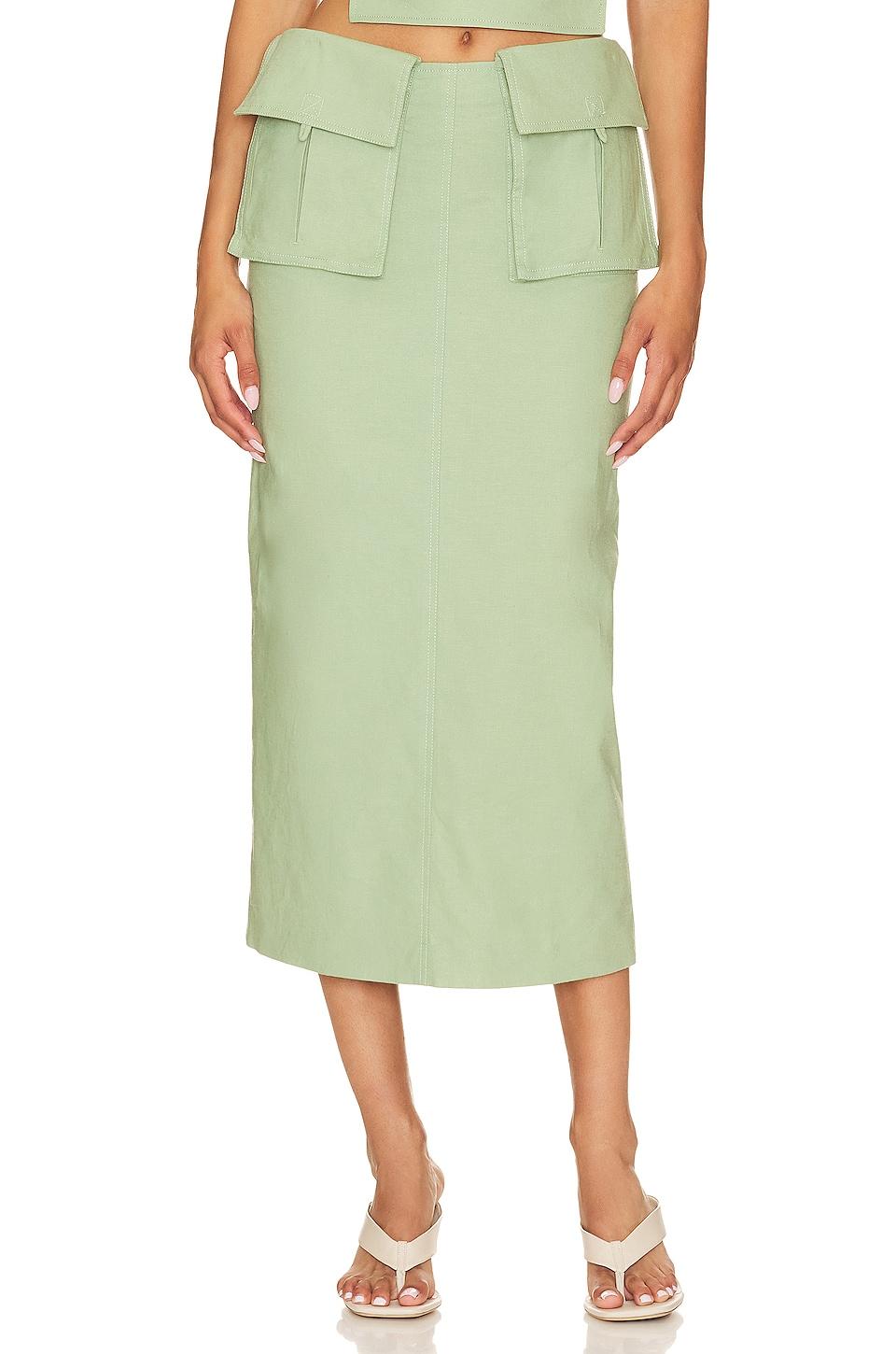 rousseau midi skirt
