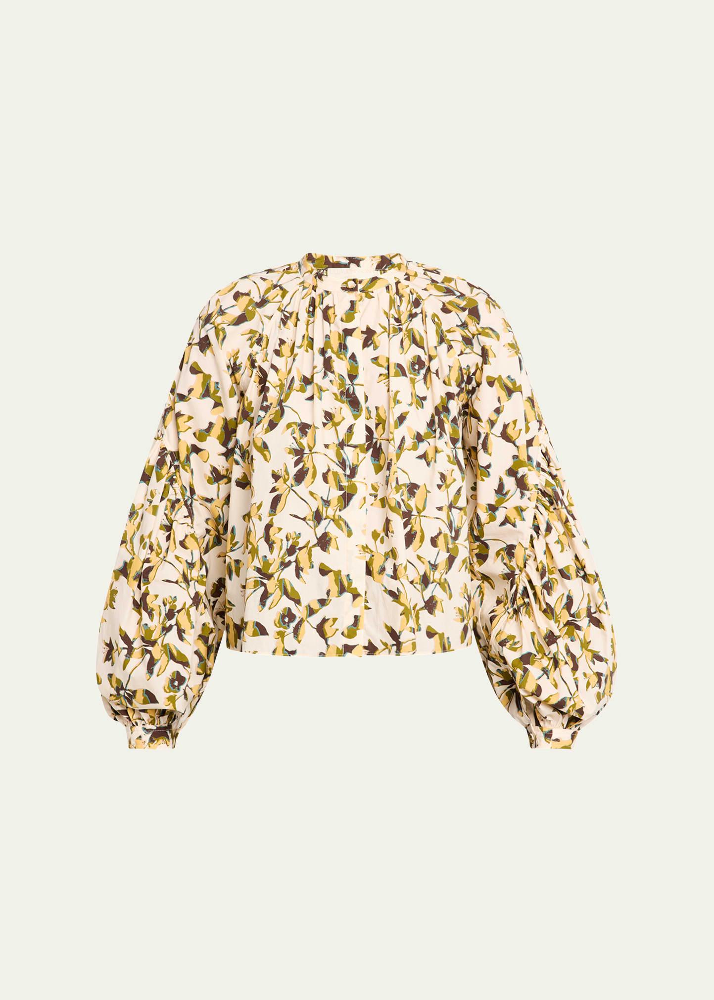 rowena long-sleeve blouse