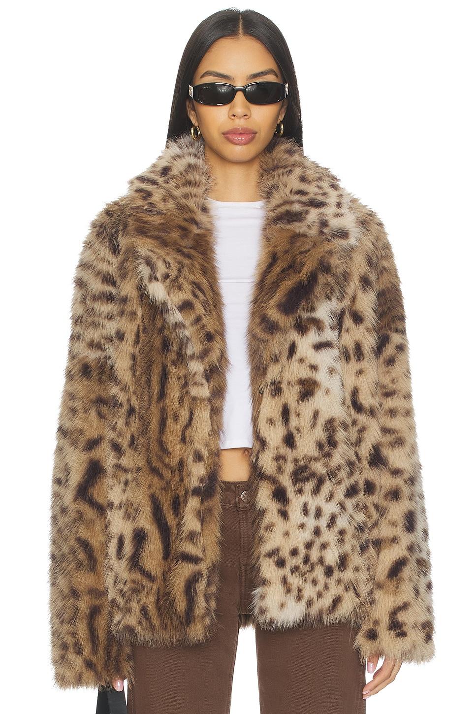 roxette faux fur jacket