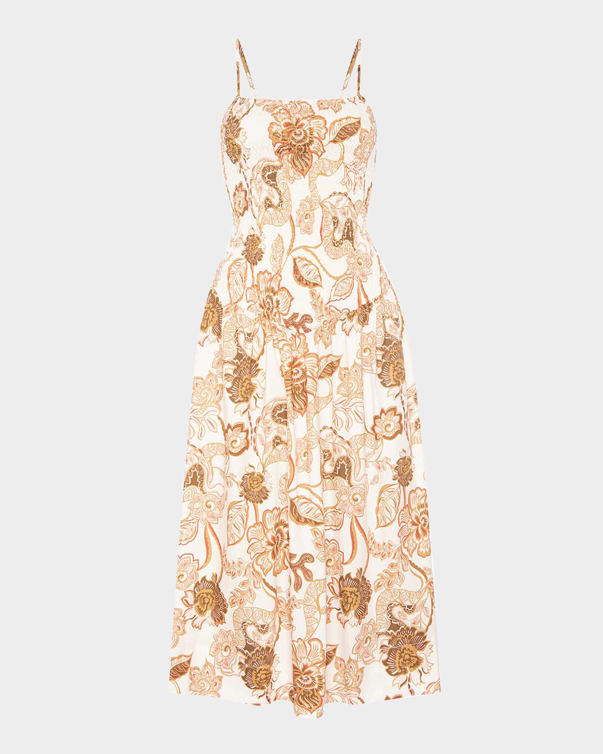 roxie drop-waist midi dress