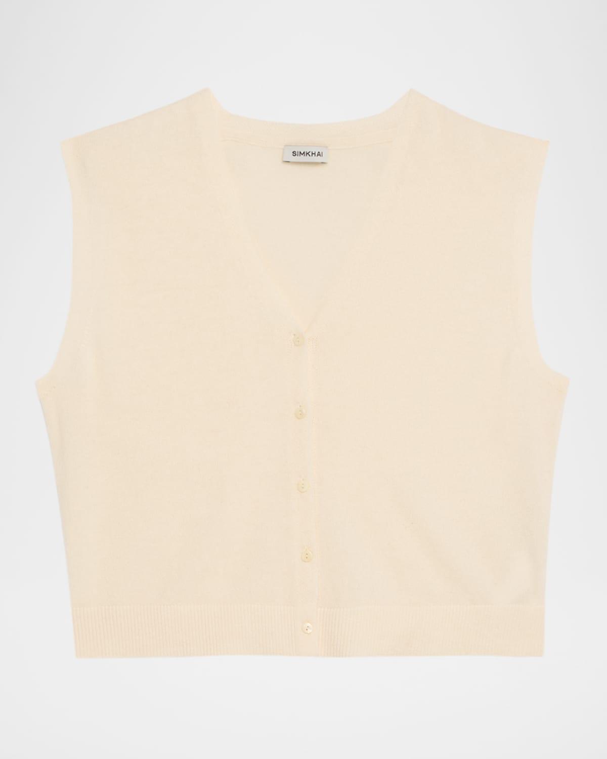 rozzi cashmere vest