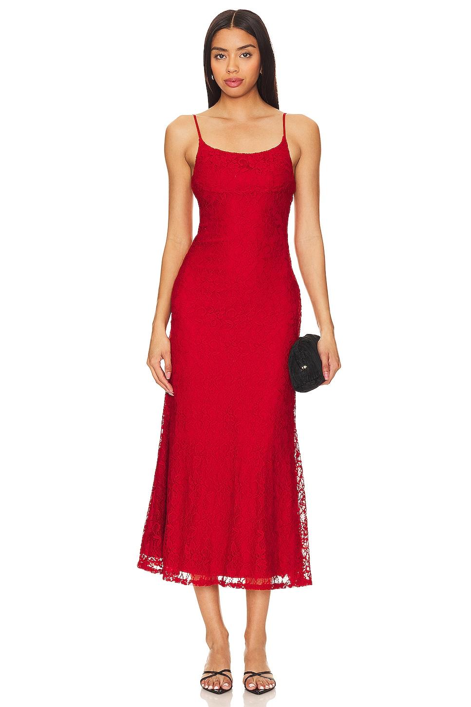 ruby midi dress