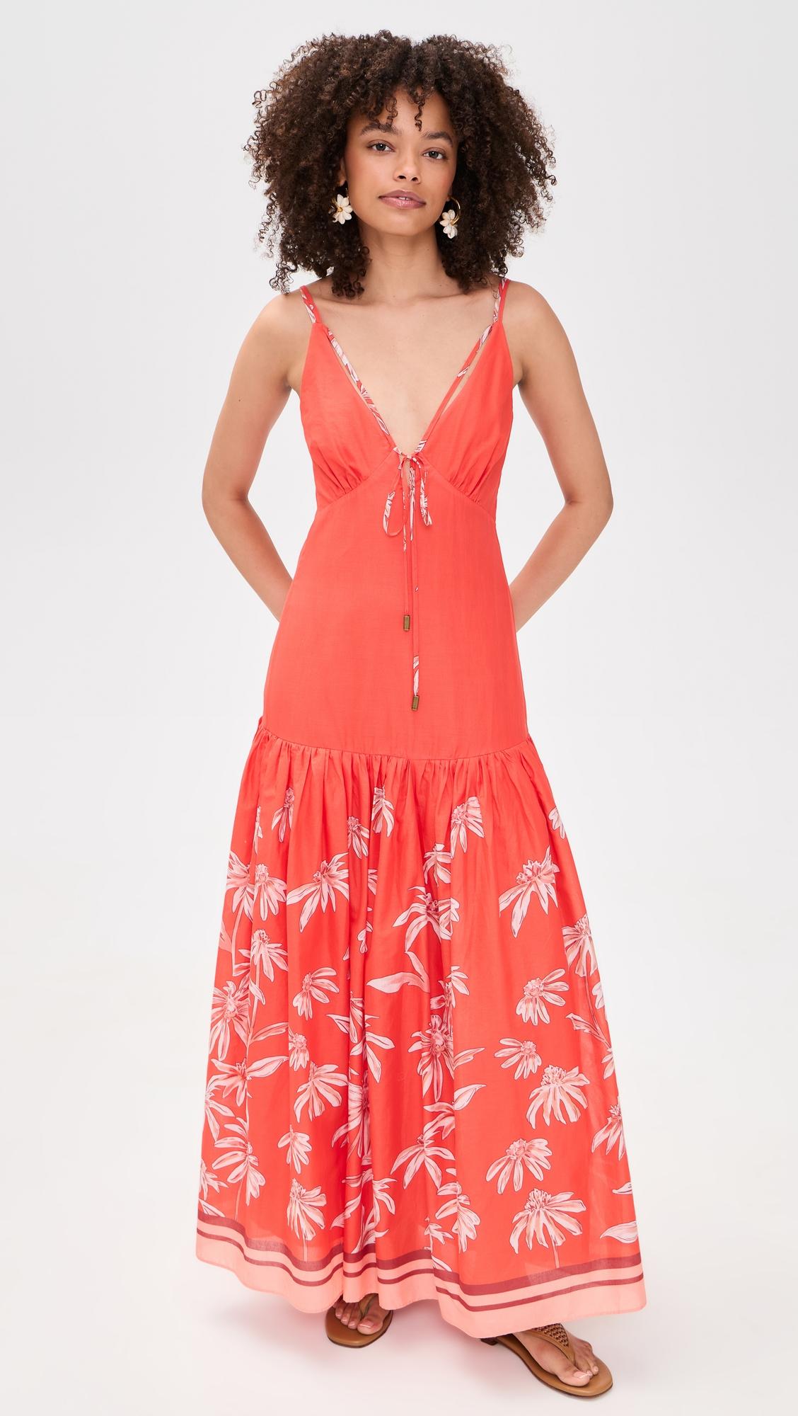 ruby strappy maxi dress