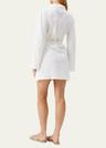 ruby wrap mini dress coverup