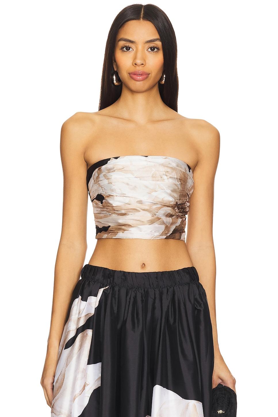 ruched bustier