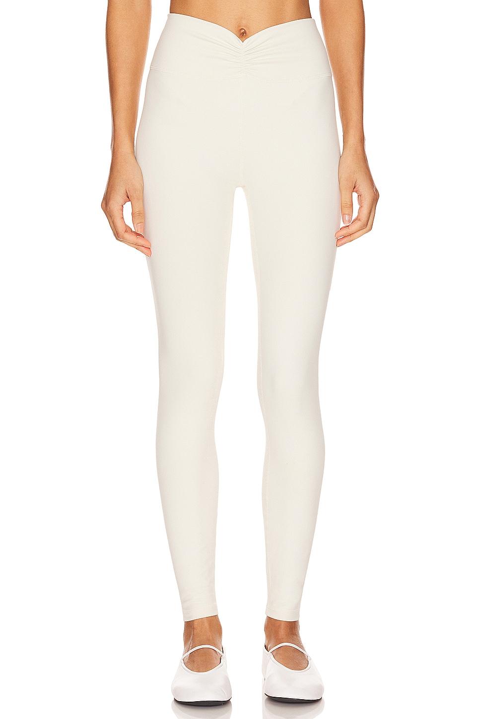 ruched v legging
