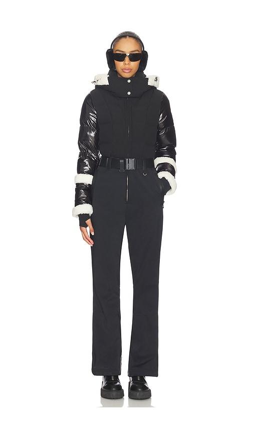 rudsak carmen ski suit in black.