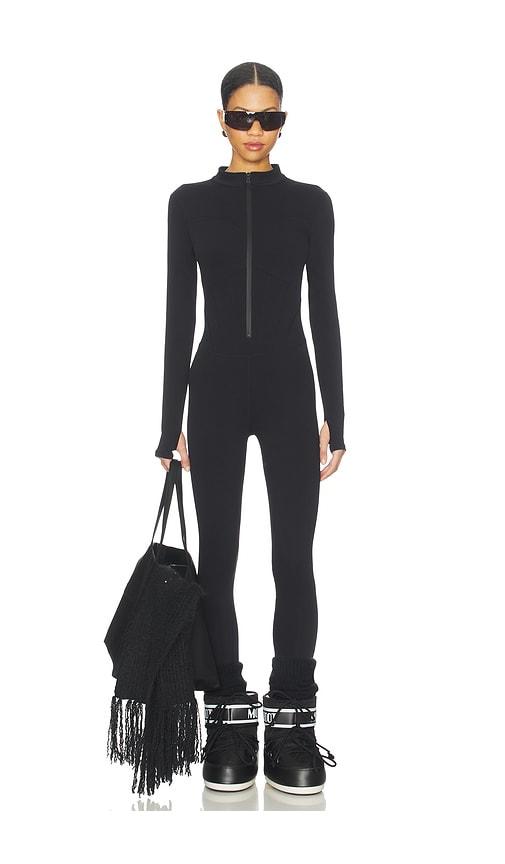 rudsak ivy jumpsuit in black.