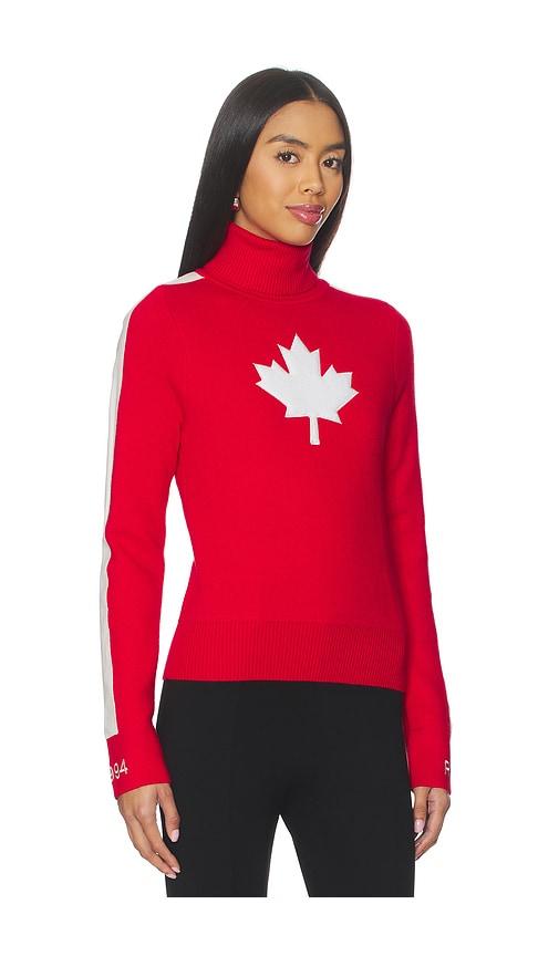 rudsak jennie sweater in red.