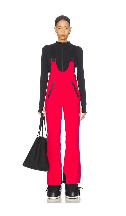 rudsak nanor jumpsuit in red.
