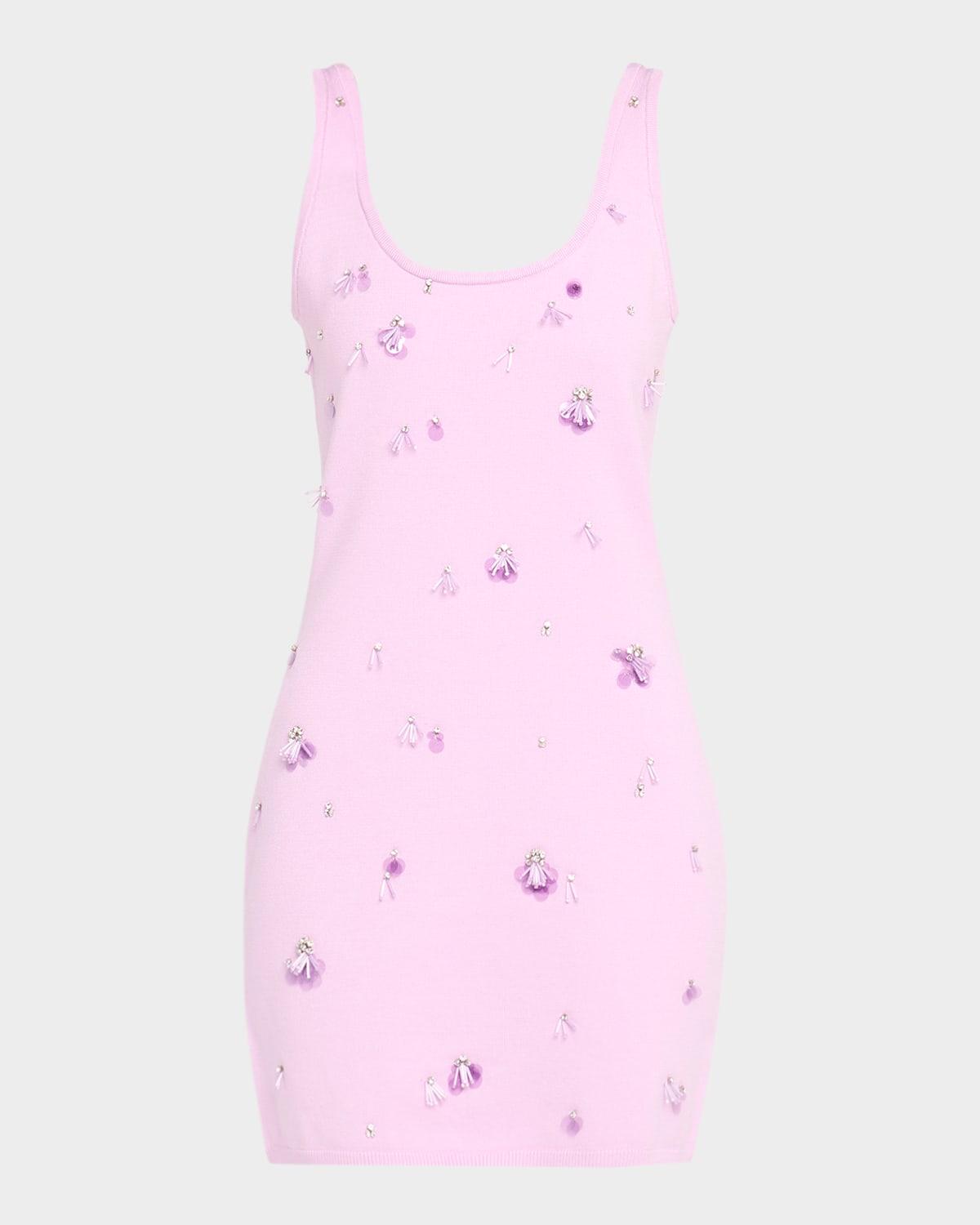 rue embellished mini dress