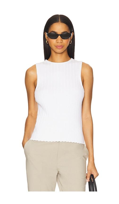 rue sophie brit sweater top in white. - size l (also in s, xl)