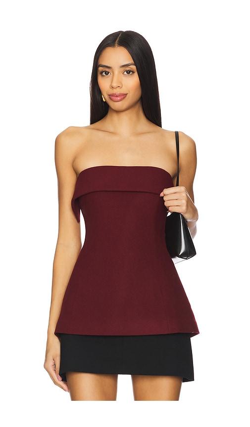 rue sophie gerard top in wine.