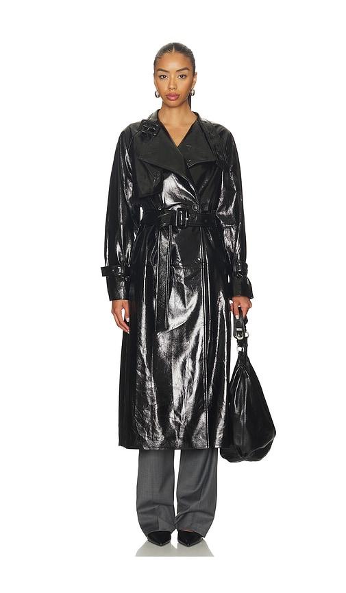 rue sophie hyde jacket in black.