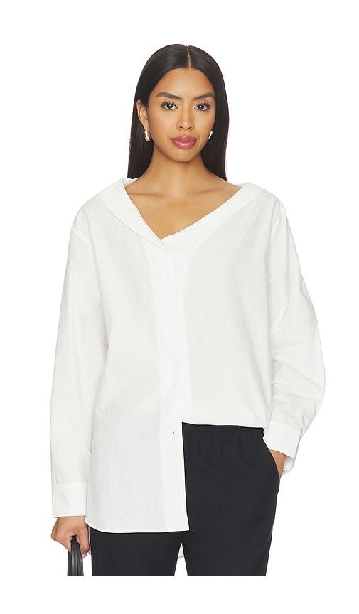 rue sophie liora shirt in white.