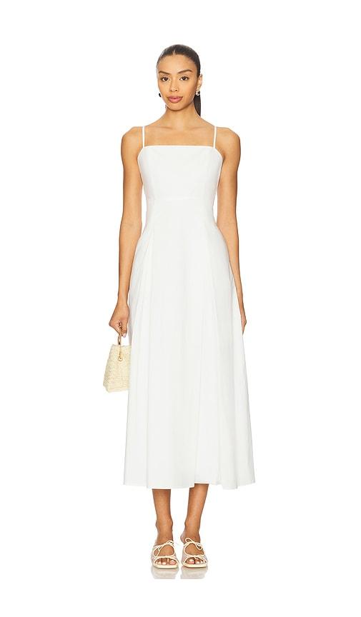 rue sophie nantes dress in white.