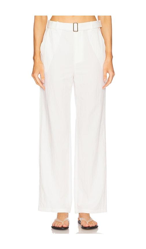 rue sophie terrases pant in white.