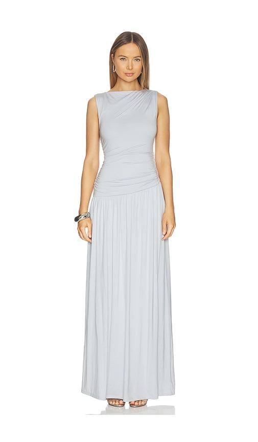 rue sophie vioness dress in baby blue.