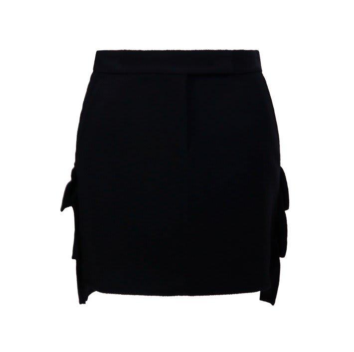 ruffle detailed mini skirt max mara