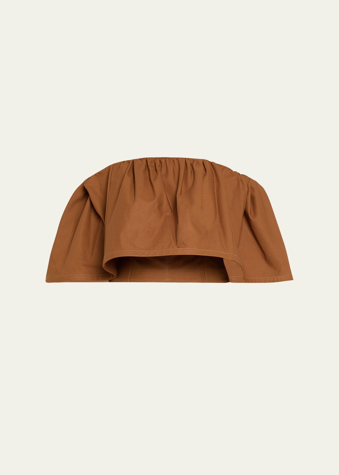 ruffle off-the-shoulder top