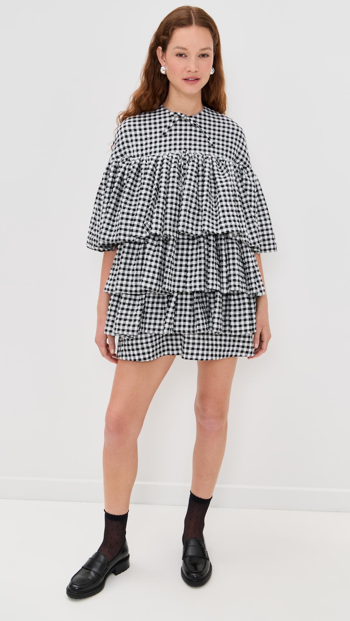 ruffle tiered dress