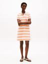 rugby stripe polo dress