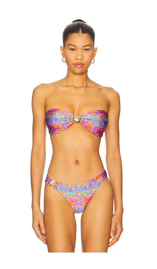 runaway the label brazil top in purple.