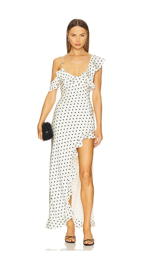 runaway the label karlita maxi dress in white.
