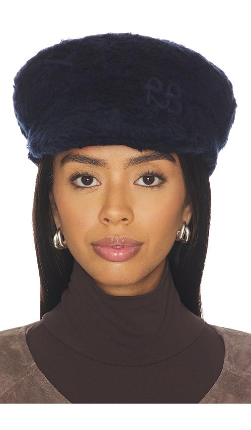 ruslan baginskiy baker boy cap in blue.