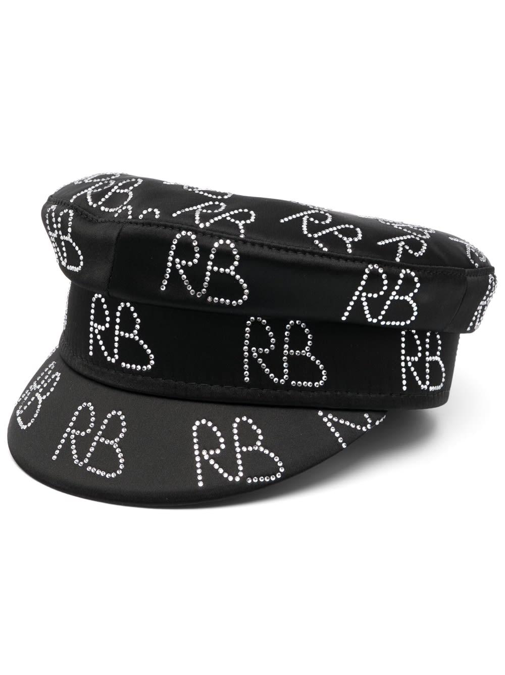 ruslan baginskiy baker boy logo strass hat