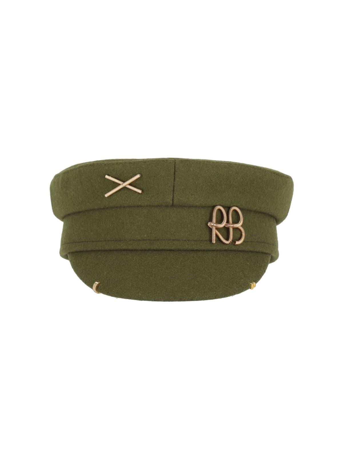 ruslan baginskiy baker boy wool blend hat